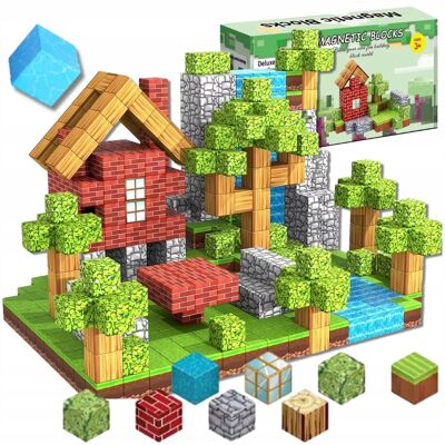 inna (Inny) KLOCKI MAGNETYCZNE KOSTKI SZEŚCIANY Pixele 3D Zestaw Edukacyjny dla Dzieci inna (Inny) KLOCKI MAGNETYCZNE KOSTKI SZEŚCIANY Pixele 3D Zestaw Edukacyjny dla Dzieci