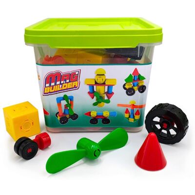 Inny producent Klocki magnetyczne Mag Builder - 40 el. Inny producent Klocki magnetyczne Mag Builder - 40 el.