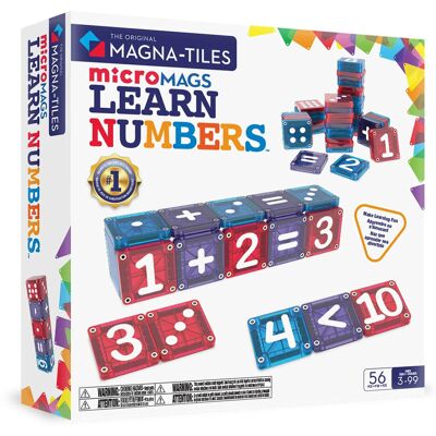 Klocki magnetyczne MAGNA-TILES - Learn Numbers 56 el. Klocki magnetyczne MAGNA-TILES - Learn Numbers 56 el.