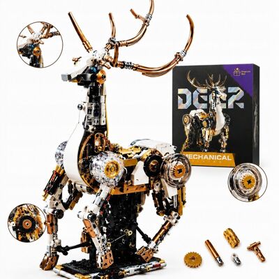 inna (Inny) KLOCKI MECHANICAL DEER 918EL RUCHOMY JELEŃ KONSTRUKTOR ZABAWKI DLA DZIECI inna (Inny) KLOCKI MECHANICAL DEER 918EL RUCHOMY JELEŃ KONSTRUKTOR ZABAWKI DLA DZIECI