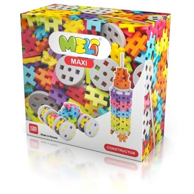 Klocki Meli Maxi Constructor 120 el. Klocki Meli Maxi Constructor 120 el.