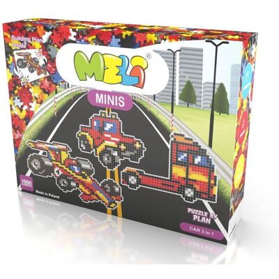 Klocki Meli Minis Car 3w1 1000 el. Klocki Meli Minis Car 3w1 1000 el.