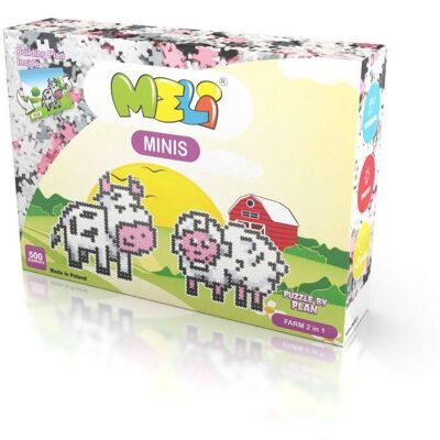 Klocki Meli Minis Farm 2w1 - 500 el. Klocki Meli Minis Farm 2w1 - 500 el.