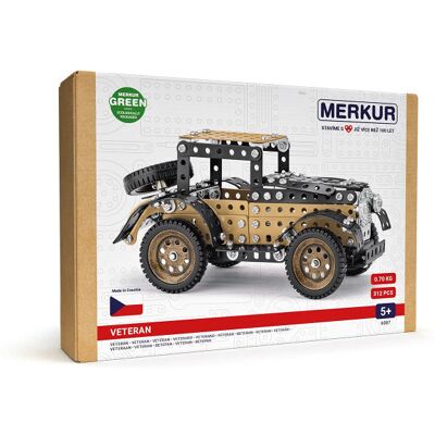 Zestaw samochodu vintage Merkur - 312 elementów - Zabawka konstrukcyjna Zestaw samochodu vintage Merkur - 312 elementów - Zabawka konstrukcyjna