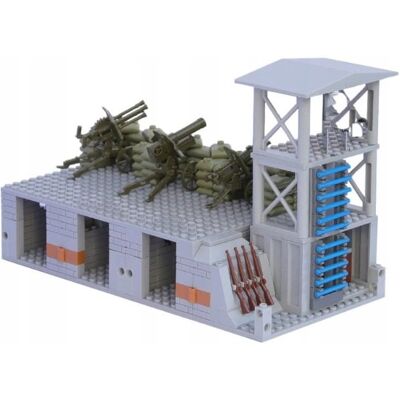 K&M Klocki militarne bunkier wieża baza posterunek II wojna Maginot 650el (KL63) K&M Klocki militarne bunkier wieża baza posterunek II wojna Maginot 650el (KL63)