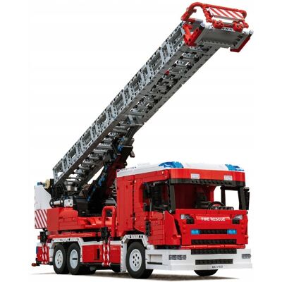 Klocki Mould King 17022 Technic RC Fire Engine Zestaw Do Budowania Wozu Klocki Mould King 17022 Technic RC Fire Engine Zestaw Do Budowania Wozu