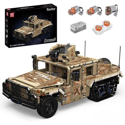 KLOCKI MOULD KING 20047 POJAZD WOJSKOWY HUMVEE TRACKED 2094 EL. KLOCKI MOULD KING 20047 POJAZD WOJSKOWY HUMVEE TRACKED 2094 EL.
