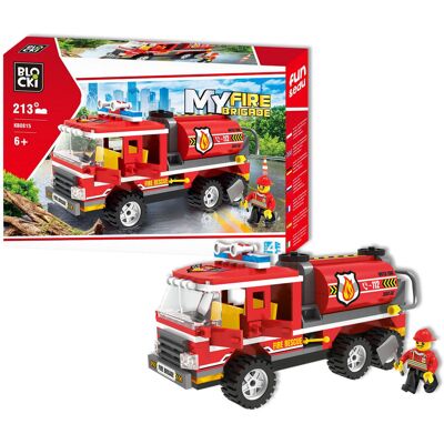 Blocki Klocki Myfirebrigade Beczkowóz 213 Elementów Blocki Klocki Myfirebrigade Beczkowóz 213 Elementów