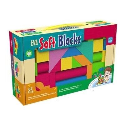 W&K Klocki piankowe 124szt W&K Klocki piankowe 124szt