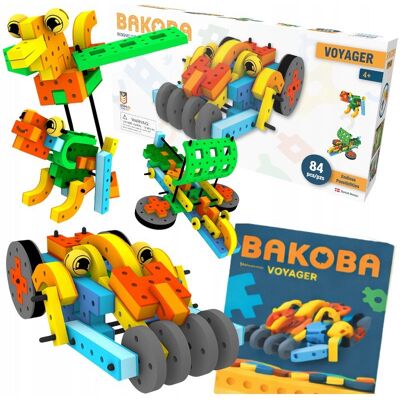 inna (Inny) Klocki Piankowe dla Dzieci BAKOBA Kreatywne Miękkie Zestaw Edukacyjny 84 el inna (Inny) Klocki Piankowe dla Dzieci BAKOBA Kreatywne Miękkie Zestaw Edukacyjny 84 el