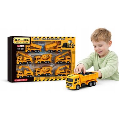 Inny producent KLOCKI Plac Budowy Pojazdy Budowlane Techniczne Budowa Zestaw 8w1Hit Inny producent KLOCKI Plac Budowy Pojazdy Budowlane Techniczne Budowa Zestaw 8w1Hit