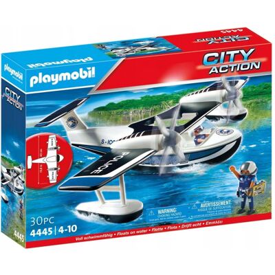 KLOCKI PLAYMOBIL 4445 WODOLOT POLICYJNY samolot policja hydroplan unikat KLOCKI PLAYMOBIL 4445 WODOLOT POLICYJNY samolot policja hydroplan unikat
