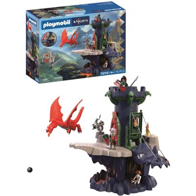 KLOCKI Playmobil 72113 Wieża Rycerzy Herbu Smoka KLOCKI Playmobil 72113 Wieża Rycerzy Herbu Smoka