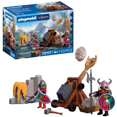 KLOCKI Playmobil 72117 Katapulta Rycerza Herbu Lew KLOCKI Playmobil 72117 Katapulta Rycerza Herbu Lew