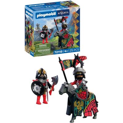 KLOCKI Playmobil 72118 Przywódca rycerzy herbu Smok KLOCKI Playmobil 72118 Przywódca rycerzy herbu Smok