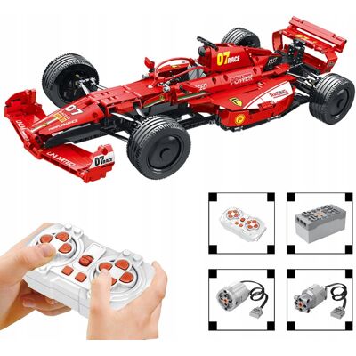 Klocki Reobrix Bolid Formuła F1 Scuderia Dynamic 928 Pcs Technik Klocki Reobrix Bolid Formuła F1 Scuderia Dynamic 928 Pcs Technik