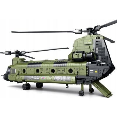 Klocki Reobrix Ch-47 Helicopter 1622 Pcs Technik Klocki Reobrix Ch-47 Helicopter 1622 Pcs Technik