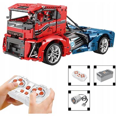 Klocki Reobrix Ciężarówka Volvo Racing Truck Iron Knight Dynamic 2116 Pcs Klocki Reobrix Ciężarówka Volvo Racing Truck Iron Knight Dynamic 2116 Pcs