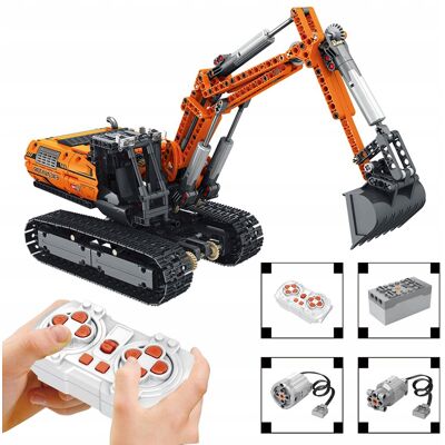Klocki Reobrix Koparka Budowlana Dynamic Engineering Excavator 1106Pcs Tech Klocki Reobrix Koparka Budowlana Dynamic Engineering Excavator 1106Pcs Tech
