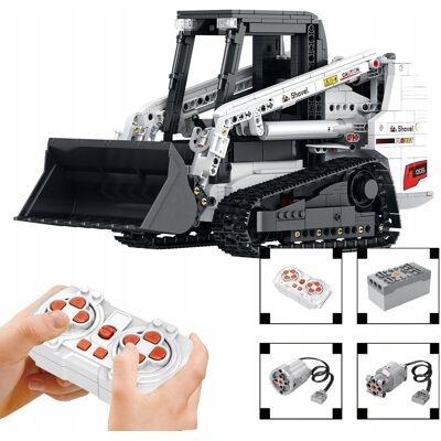 Klocki Reobrix Koparka Budowlana Ładowarka Bobcat Loader Dynamic 1366 Pcs Klocki Reobrix Koparka Budowlana Ładowarka Bobcat Loader Dynamic 1366 Pcs
