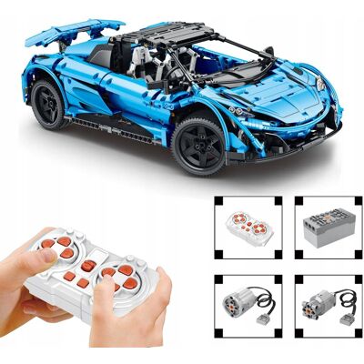 Klocki Reobrix Supersamochód Mclaren Spider 675Lt Blue Dynamic 1886 Pcs Klocki Reobrix Supersamochód Mclaren Spider 675Lt Blue Dynamic 1886 Pcs