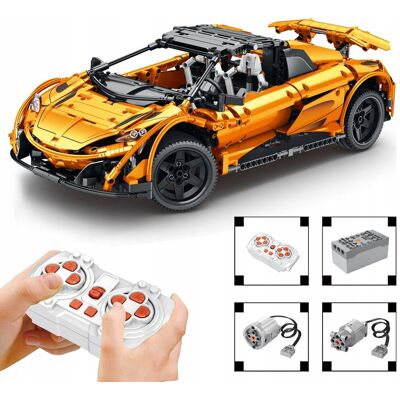 Klocki Reobrix Supersamochód Mclaren Spider 675Lt Orange Dynamic 1886 Pcs Klocki Reobrix Supersamochód Mclaren Spider 675Lt Orange Dynamic 1886 Pcs