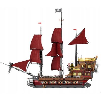 Klocki Reobrix The Pirate Ship Statek Piracki Czerwone Żagle 3066 Pcs Klocki Reobrix The Pirate Ship Statek Piracki Czerwone Żagle 3066 Pcs