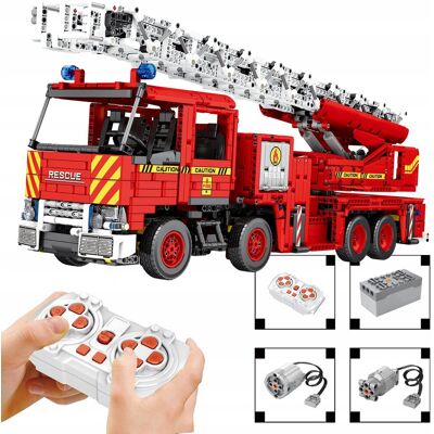 Klocki Reobrix Wóz Strażacki Fire Fighting Ladder Truck 3266 Pcs Technik Klocki Reobrix Wóz Strażacki Fire Fighting Ladder Truck 3266 Pcs Technik