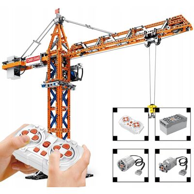 Klocki Reobrix Żuraw Wieżowy Dźwig Tower Crane Dynamic 1288 Pcs Technik Klocki Reobrix Żuraw Wieżowy Dźwig Tower Crane Dynamic 1288 Pcs Technik