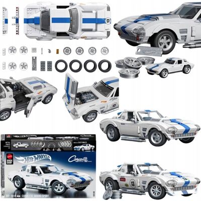 nieznany producent KLOCKI SAMOCHÓD AUTO CORVETTE GRAND SPORT 1:16 HOT WHEELS ELITE SERIES nieznany producent KLOCKI SAMOCHÓD AUTO CORVETTE GRAND SPORT 1:16 HOT WHEELS ELITE SERIES