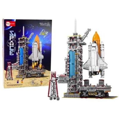 LEANToys Klocki Stacja kosmiczna z rakietą 4392el LEANToys Klocki Stacja kosmiczna z rakietą 4392el