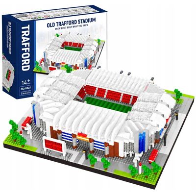 SkibiStore Klocki Stadion Piłkarski Old Trafford Manchester 3388 El Duży Model 3D SkibiStore Klocki Stadion Piłkarski Old Trafford Manchester 3388 El Duży Model 3D