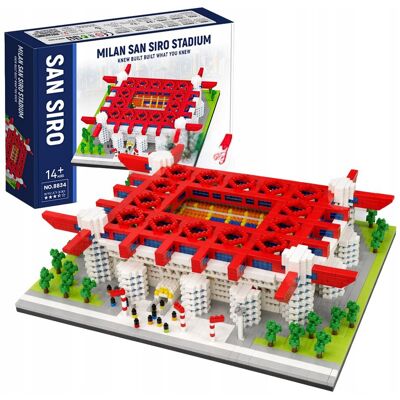 SkibiStore Klocki Stadion Piłkarski San Siro Milan 3968 El Duży Model 3D SkibiStore Klocki Stadion Piłkarski San Siro Milan 3968 El Duży Model 3D