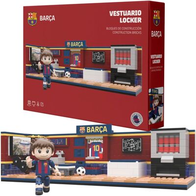 Klocki Szatnia Piłkarska FC Barcelona Neko Zestaw Konstrukcyjny 440 elementów Klocki Szatnia Piłkarska FC Barcelona Neko Zestaw Konstrukcyjny 440 elementów