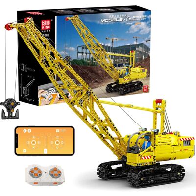 Mould King Klocki Technic Dźwig Gąsienicowy Żuraw Zdalnie Sterowany Mould King Klocki Technic Dźwig Gąsienicowy Żuraw Zdalnie Sterowany
