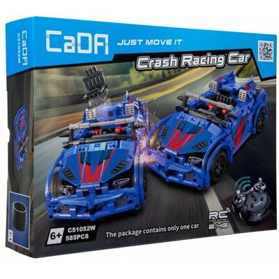 RAMIZ Klocki Techniczne Cada 585 El. Zdalnie Sterowany Crush Racing Car Dla Dzieci 6+ Auto Z Katapultą RAMIZ Klocki Techniczne Cada 585 El. Zdalnie Sterowany Crush Racing Car Dla Dzieci 6+ Auto Z Katapultą