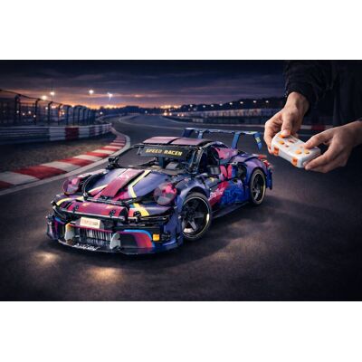 Sklepik Marzeń Klocki Technik auto Porsche 911 RSR zdalnie sterowane + pilot, 50 cm Sklepik Marzeń Klocki Technik auto Porsche 911 RSR zdalnie sterowane + pilot, 50 cm