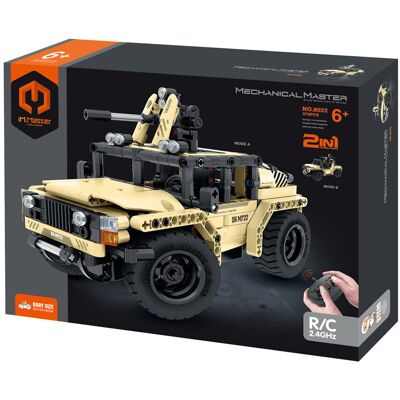 IM.MASTER Klocki uzbrojony jeep 2w1 zdalnie sterowany 370 elementów IM.MASTER Klocki uzbrojony jeep 2w1 zdalnie sterowany 370 elementów