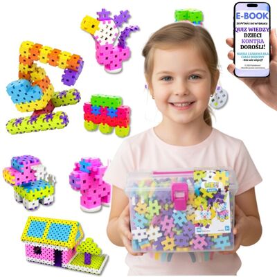 Pltb KLOCKI WAFLE 500 EL PUZZLE KONSTRUKCYJNE PREZENT DLA DZIEWCZYNKI I CHŁOPCA 4 5 6 7 Latka + EBOOK-2 Pltb KLOCKI WAFLE 500 EL PUZZLE KONSTRUKCYJNE PREZENT DLA DZIEWCZYNKI I CHŁOPCA 4 5 6 7 Latka + EBOOK-2