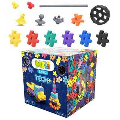 AME Group Klocki Wafle MELI Basic Tech+ 780 el. Plastikowe Dla Dzieci Konstrukcyjne AME Group Klocki Wafle MELI Basic Tech+ 780 el. Plastikowe Dla Dzieci Konstrukcyjne