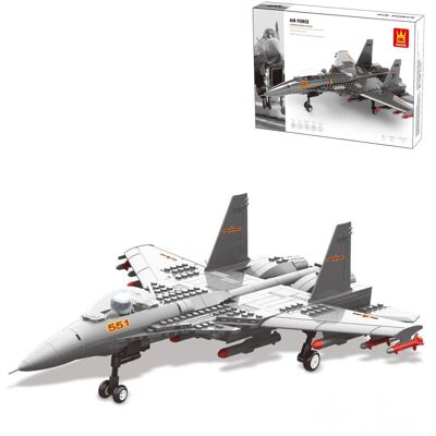 Klocki Wange 4001 - Samolot myśliwski Shenyang J-15, 277 elementów Klocki Wange 4001 - Samolot myśliwski Shenyang J-15, 277 elementów