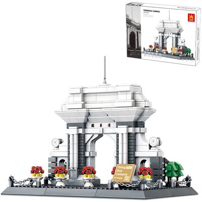 Klocki Wange 4223 – Kampus Tsinghua w Pekinie, 586 elementów Klocki Wange 4223 – Kampus Tsinghua w Pekinie, 586 elementów
