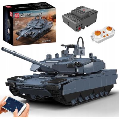 Klocki zdalnie sterowany Czołg Abrams Mould King 20036 zestaw konstrukcyjny Klocki zdalnie sterowany Czołg Abrams Mould King 20036 zestaw konstrukcyjny