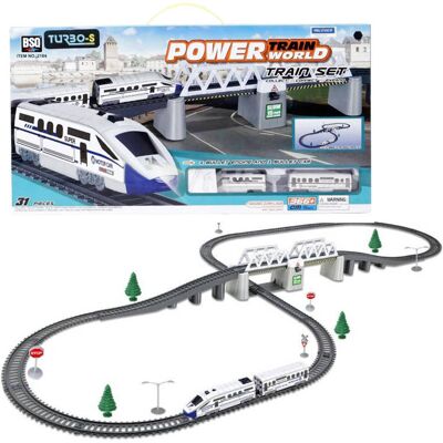 JOKOMISIADA Kolejka elektryczna Nowoczesny pociąg 366cm RC0469 JOKOMISIADA Kolejka elektryczna Nowoczesny pociąg 366cm RC0469