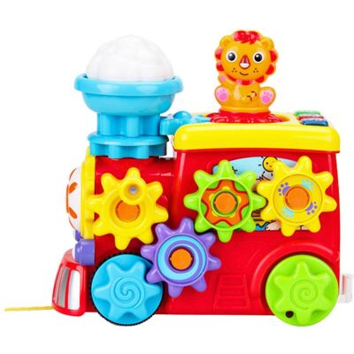 Lean Toys KOLOROWA MUZYCZNA LOKOMOTYWA INTERAKTYWNA DLA MALUCHA Lean Toys KOLOROWA MUZYCZNA LOKOMOTYWA INTERAKTYWNA DLA MALUCHA