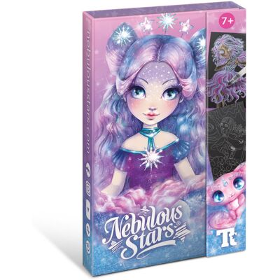 Kolorowanka wodna z pisakiem, farbkami i czarnymi kartkami S Nebulia Nebulous Stars Kolorowanka wodna z pisakiem, farbkami i czarnymi kartkami S Nebulia Nebulous Stars