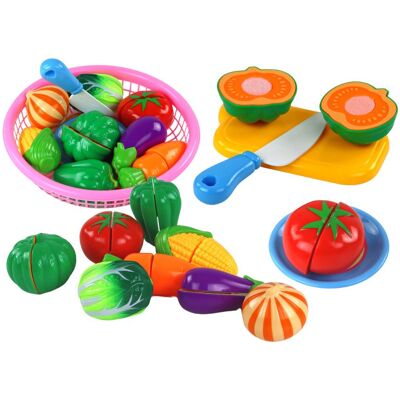 Lean Toys Kolorowy Zestaw Warzyw Na Rzepy W Koszyczku 8 Szt Lean Toys Kolorowy Zestaw Warzyw Na Rzepy W Koszyczku 8 Szt