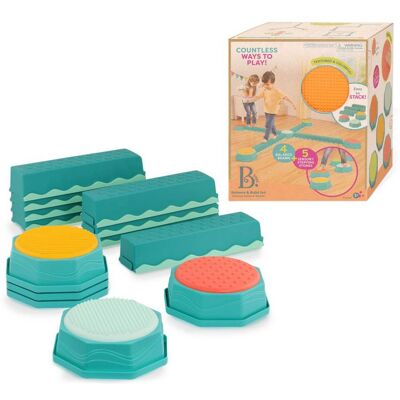 Kombinacyjna Ścieżka sensoryczna Zestaw Balance & Build Set B.Toys Kombinacyjna Ścieżka sensoryczna Zestaw Balance & Build Set B.Toys