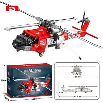 Lean Toys KONSTRUKCYJNY ZESTAW KLOCKÓW HELIKOPTER DLA DZIECI Lean Toys KONSTRUKCYJNY ZESTAW KLOCKÓW HELIKOPTER DLA DZIECI