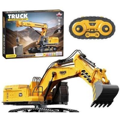 Lean Toys KOPARKA GĄSIENICOWA RC 133EL Lean Toys KOPARKA GĄSIENICOWA RC 133EL